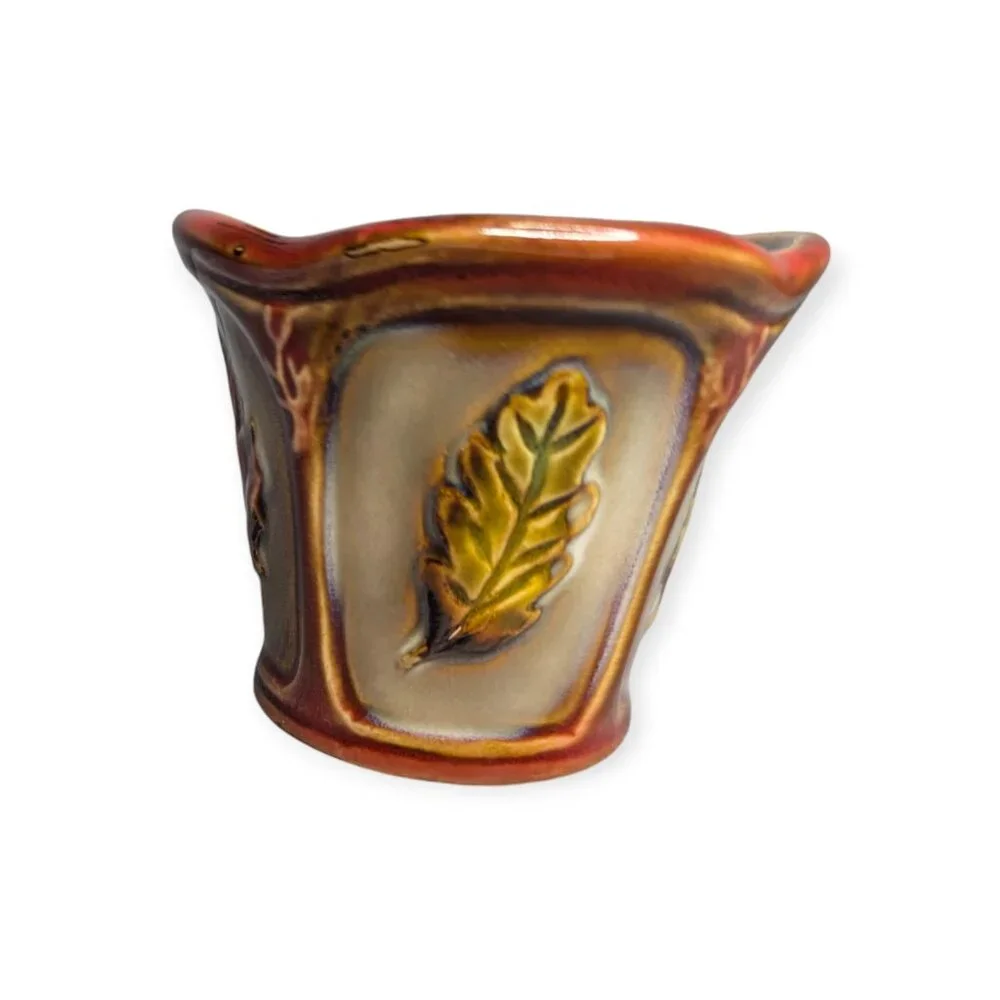 Ceramic Fall Autumn Thanksgiving Votive Candle Holder